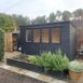 Ebony Black Potting Shed