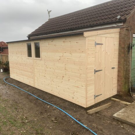 Lean-to Shed Lean-to Shed