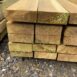 Treated Fencing Rails